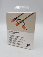 Cable 3 en 1 para carga y datos tipo C ORIGINAL de SEAT 000051444AQ