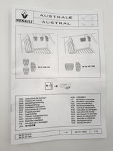 Juego de Pedales Automáticos Renault Austral, Espace VI y Rafale Originales 465318779R