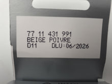 Touch-up brush kit Renault Dacia 7711431991 Pepper Beige D11 Original