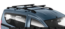 Barras de techo de Acero Dacia Dokker 2012-2023 original de Renault 8201299011