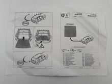 Alfombrilla de Maletero Dacia Duster I (2009-2017) ORIGINAL 8201452810