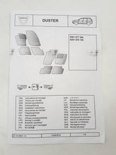 Juego de 4 alfombrillas textiles para Duster I (2010-2017) a medida ORIGINALES 8201677584