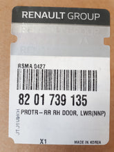 Protector de puerta trasero derecho Renault Arkana Rojo Deseo 8201739135