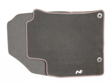 Juego de alfombrillas de terciopelo Originales Hyundai I30 III (2018-2024) N sport