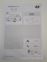 Juego de alfombrillas de terciopelo Originales Hyundai I30 III (2018-2024) N sport