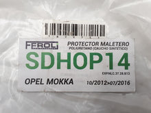 Trunk protector for Opel Mokka (2012-2016), Mokka X (2016-) and Chevrolet Trax (2013-)