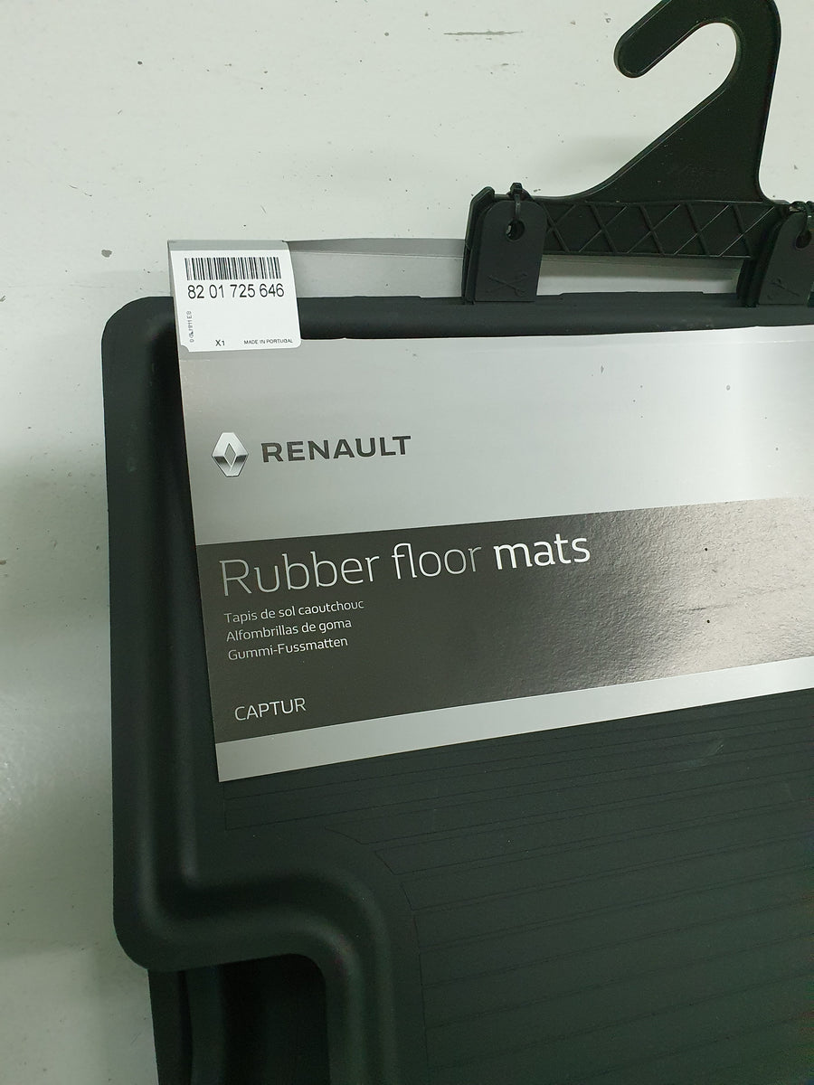 Alfombrillas de TPE para Renault Captur II SUV (01.2020-.) - alfombras  para coche - Aristar - Guardliner - también con tracción híbrida