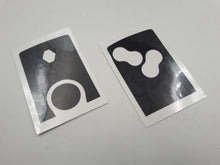 Sticker carcasa para la llave de Renault Captur, Clio, Megane, Laguna,Arkana...  Negro Tornado original de Renault OEM