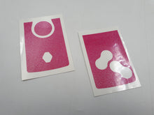 Sticker carcasa para la llave de Renault Captur, Clio, Megane, Laguna,Arkana... Color ROSA original de Renault OEM