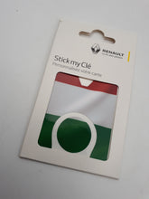 Sticker carcasa para la llave de Renault Captur, Clio, Megane, Laguna,Arkana...  ITALIA original de Renault OEM