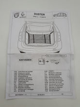 Red de organizacion maletero Vertical Dacia Duster I y II 2010-2021 Original 8201452834 - MLBMOTOR