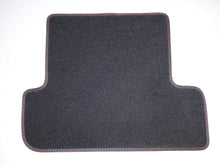 Juego de 4 alfombrillas Renault Megane III (2008-2017) Rs Sport con costuras rojas 8201491497 RHD