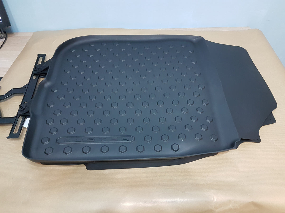 LFOTPP Alfombrillas antideslizantes para Dacia Duster 3 III 2024 2025, caja de almacenamiento de consola central de coche, alfombrillas de goma