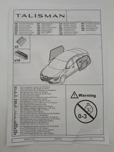 Juego de 2 parasoles traseros laterales Renault Talisman Berlina Original 8201628878 - MLBMOTOR