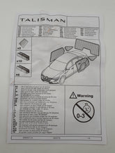 Set of 5 rear sun visors Renault Talisman Saloon Original 8201628881