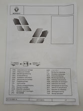 Juego de alfombrillas de goma caucho delanteras y traseras ORIGINALES Renault Megane E-Tech 8201738743