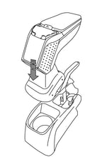 Apoyabrazos Reposabrazos Armster Chevrolet Aveo II 2011-2020