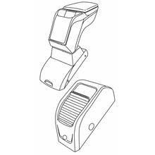 Apoyabrazos Reposabrazos específico Armster AR9 Citroen C3 Aircross 2021-2023
