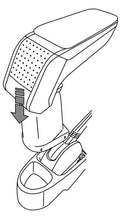 Apoyabrazos Reposabrazos Armster S AR10 Citroen C1 2005-2014 SDA5104