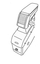 Apoyabrazos Reposabrazos Armster S AR10 Opel Crossland X 2012-2022 SDA5693 V00985