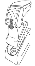 Apoyabrazos Reposabrazos Armster S AR10 Citroen C3 II DS3 2009-2016 SDA5605AA1 V00586 V00586A V00586B