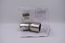 Embellecedor de escape curvado original 50 mm Duster II (2018-2024) 8201450956