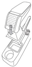 Apoyabrazos Reposabrazos Armster S AR10 Skoda Fabia II y Roomster 2006-2014 SDA5570AA1 V00576 V00576A V00576B