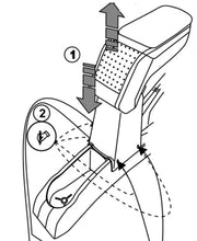 Apoyabrazos Reposabrazos Armster S AR10 Ford Ka II 2008-2016 SDA5603 - MLBMOTOR