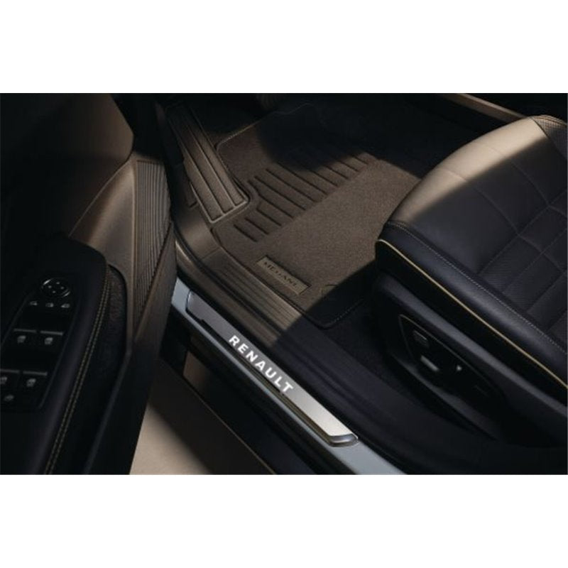 MTM Alfombrillas A Medida En Velour Para Renault Megane E-Tech Electric 2022 - 4 Piezas, Antideslizantes, Made In Italy