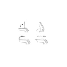 Apoyabrazos Reposabrazos Armster AR9 Ford Courier 2014-2020