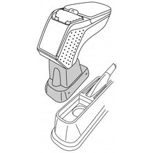 Apoyabrazos Reposabrazos Armster Fiat Grande Punto III, Evo, Nuevo Punto y Línea 2006-2015 - MLBMOTOR