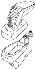 Armlehne Armlehne Armster S AR10 Fiat 500X 2015-2022 SDA5670 V00851