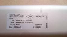 2 QuickFix aluminum roof bars Renault Megane IV Saloon 2016-2022 ORIGINAL 8201580001
