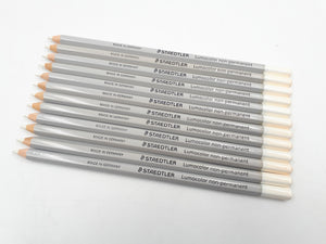 Caja de 12 unidades de lapices Staedtler lumocolor no permanente 108 blanco