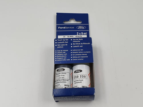 Kit de Pinceles de retoque Original de Ford color Gris sólido Stealth