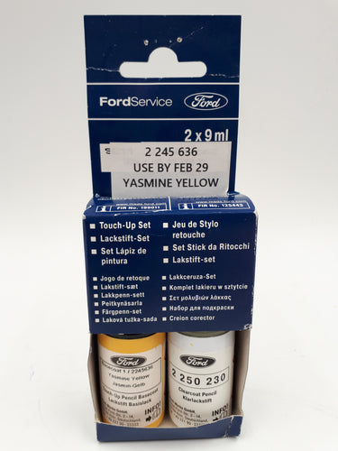 Kit de Pinceles de retoque Original de Ford color Amarillo Yasmine 2245636