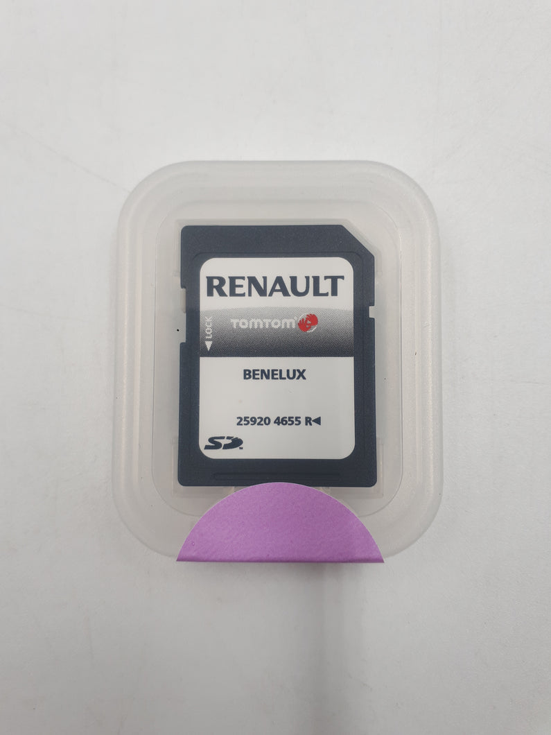 Tarjeta SD Original de Renault y Dacia Benelux TOM TOM 259204655R
