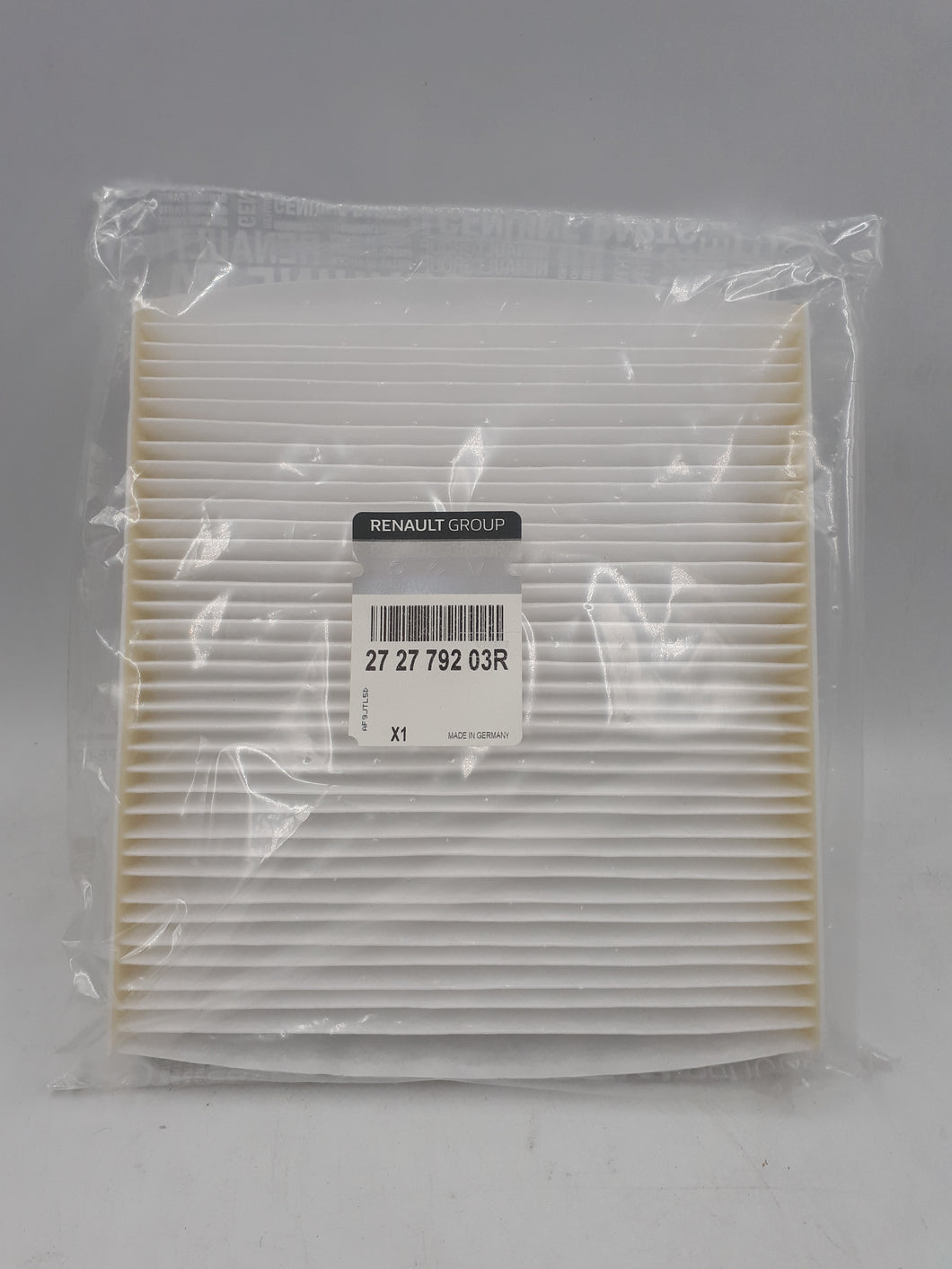 Filtro del Habítaculo o polen para Dacia Duster 272779203R