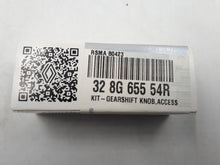 Palanca de velocidades del volante con cambiador e-pop amarillo flash Renault 4 E-tech.