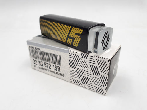 Palanca de velocidades del volante con cambiador e-pop amarillo de numeR5 Renault 5 E-Tech Eléctrico
