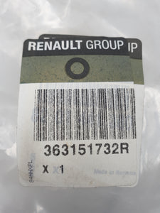 Revestimiento del freno de mano, consola Dacia Sandero II 2012-2020 Original OEM y nueva a estrenar 363151732R