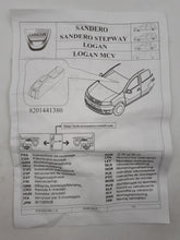 Revestimiento del freno de mano, consola Dacia Sandero II 2012-2020 Original OEM y nueva a estrenar 363151732R