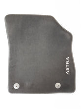 Juego de Alfombras tacto suave terciopelo negro Velour para Opel Astra K, 39056505 Originales Opel 1723185