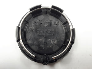 1 unidad tapa buje, tapacubos o embellecedor rueda original Dacia negro y logo en cobre