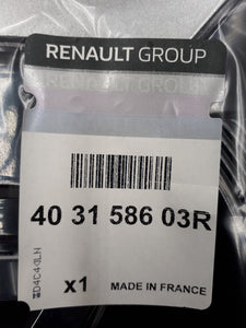 Tapacubos, embellecedores de rueda de radio 15" bitono Renault Twingo III, Original 403158603R