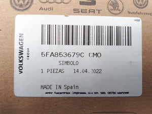 Logo emblema delantero Seat Arona, León IV KL y Ateca Original OEM