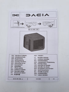 Posavasos Original Dacia Spring, Duster III y Bigster 2024-2025  youclip 684349615R
