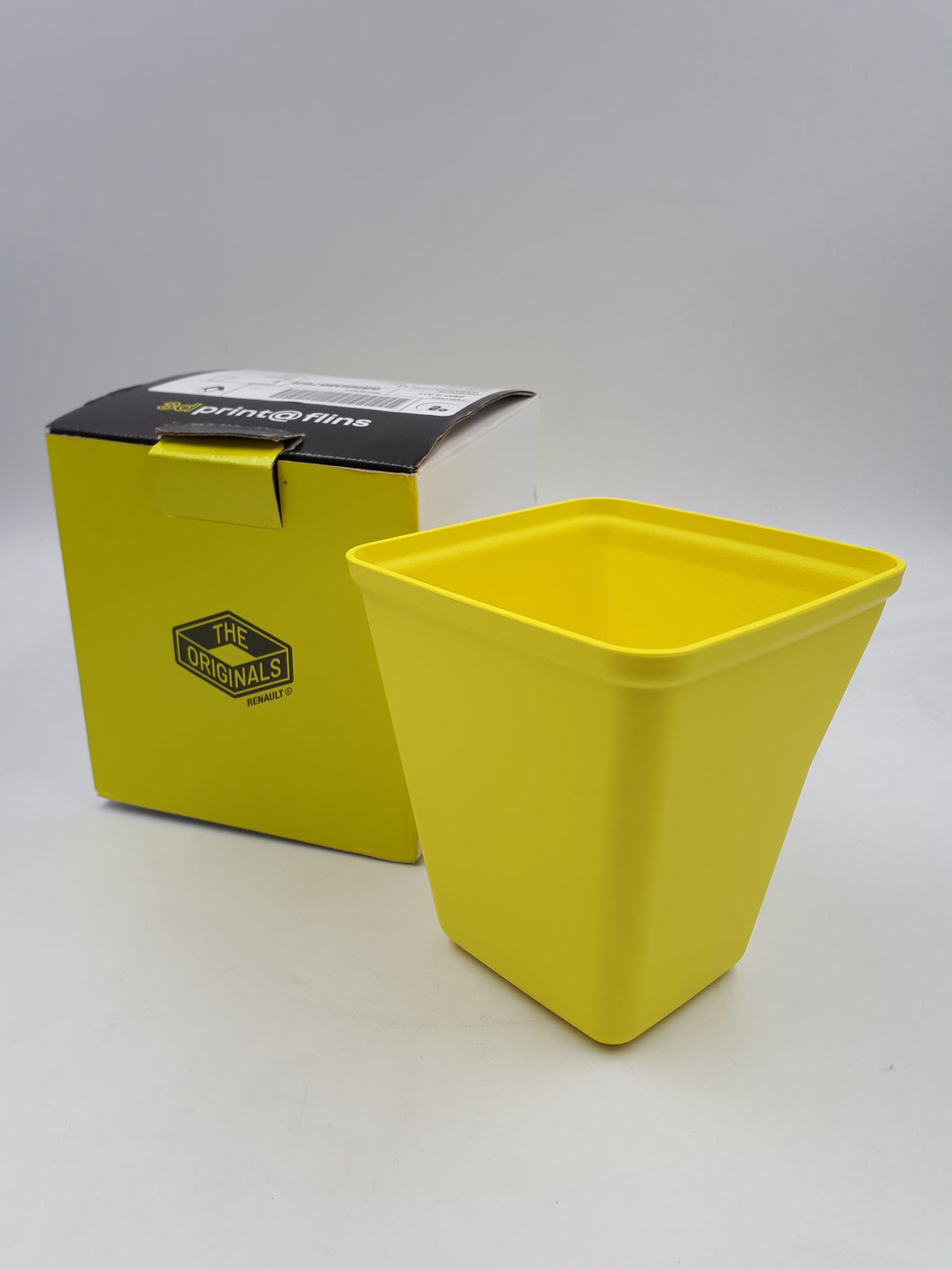 Organizador de consola central amarillo original para Renault 5 Electrico Original