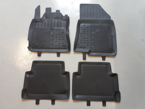 Set of rubber floor mats for Dacia Jogger Original 7-seater 749022430R