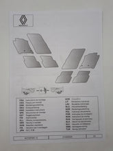 Set de 4 Alfombrillas de Goma a medida Renault Symbioz Originales